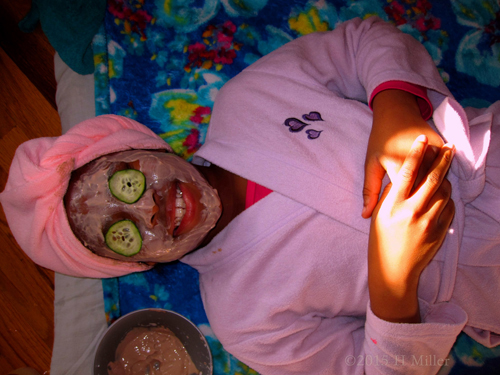 Cukes Masque And Big Smile!