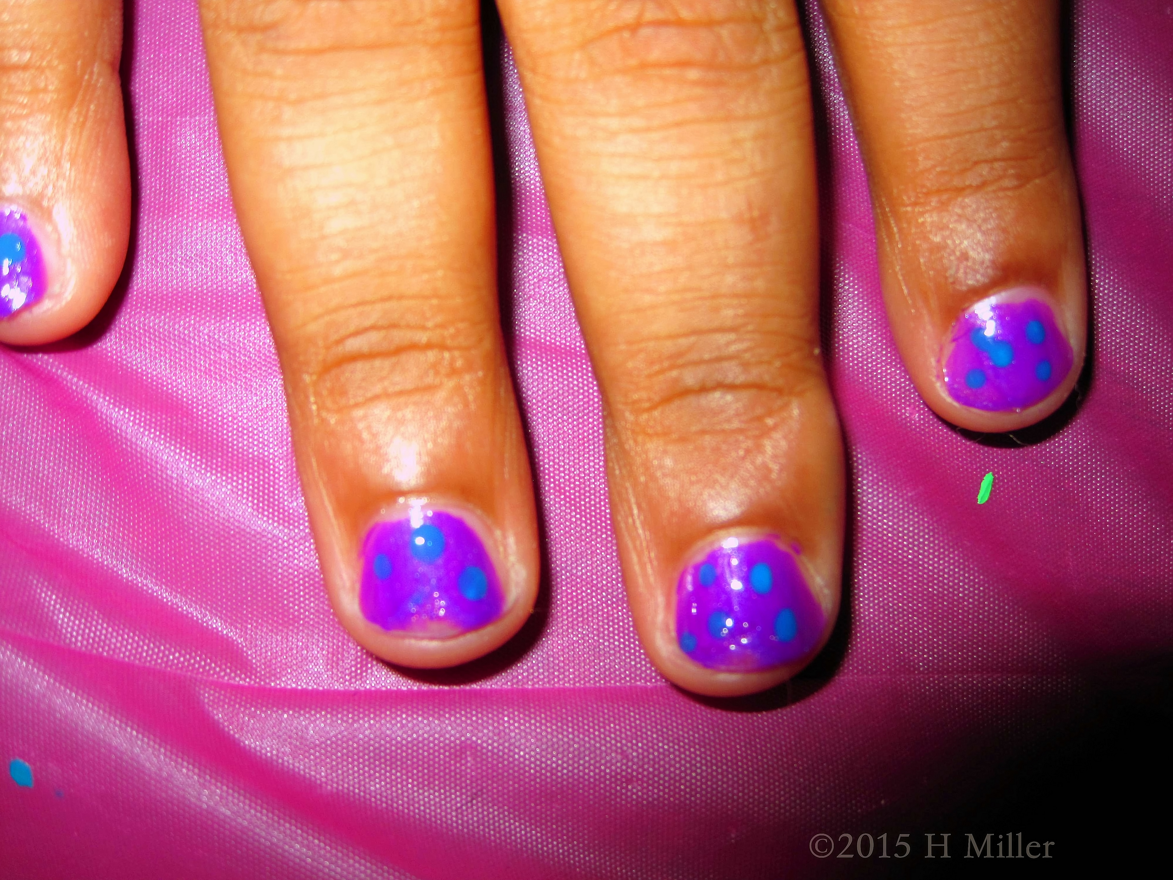 Blue Polka Dots On The Other Hand Blue Polka Dots On The Other Hand