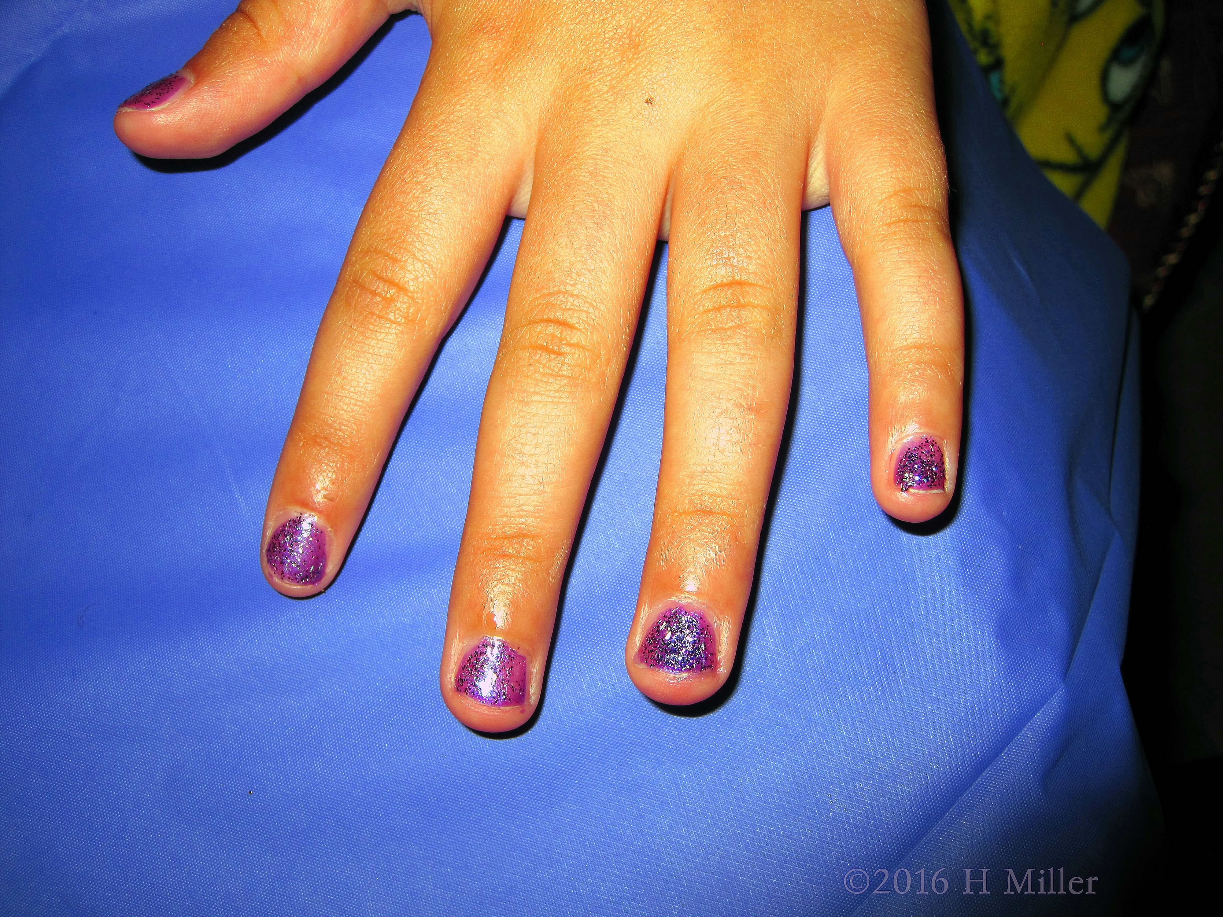 Pretty Purple Mini Mani Pretty Purple Mini Mani