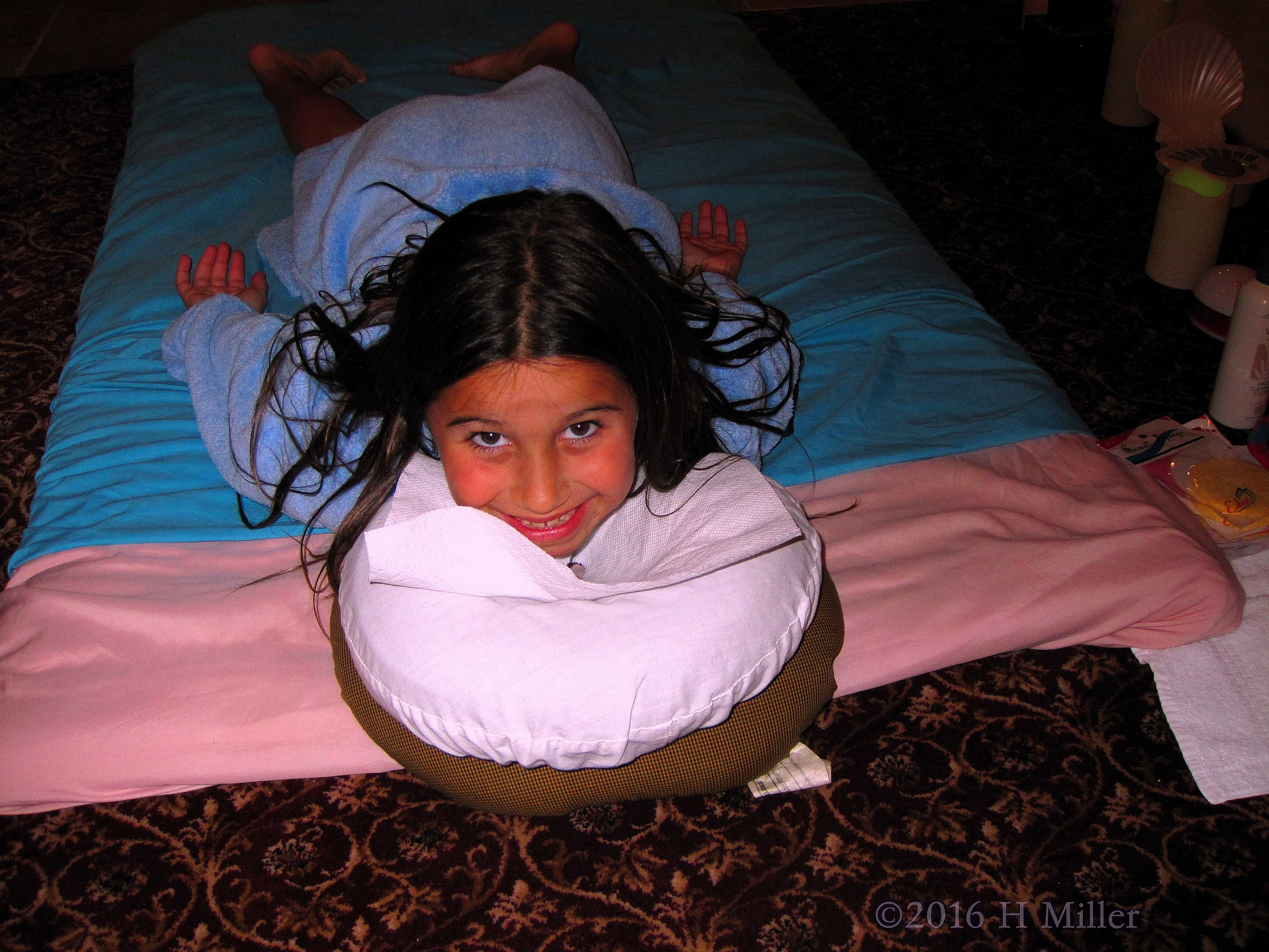 She's Ready For Her Home Massage! She's Ready For Her Home Massage!