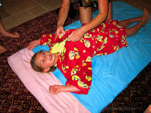 Getting Ready For Her Facial And Massage Getting Ready For Her Facial And Massage