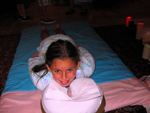 Smiling Wide Before Massages! Smiling Wide Before Massages!